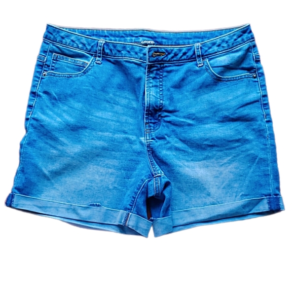 George Women's Blue Denim Shorts – Size 12 - Picture 1 of 2